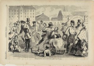 Skridskoåkning i Boston av Winslow Homer