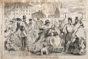 Skridskoåkning i Boston av Winslow Homer