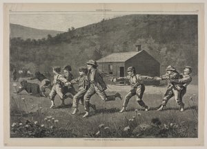 "Snap-the-Whip" av Winslow Homer