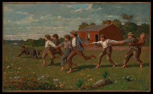 Snärta med piskan av Winslow Homer
