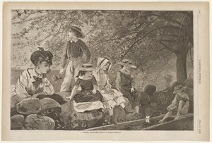 Vårblommor av Winslow Homer
