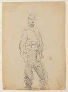 Stående officer av Winslow Homer