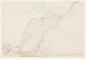 Studie för "Cape Trinity, Saguenay River" av Winslow Homer