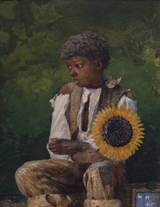 Att ta med Sunflower till läraren av Winslow Homer