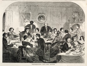 Thanksgiving – Middagen av Winslow Homer