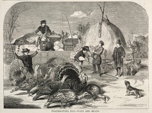 Thanksgivingdagen - Medel och sätt av Winslow Homer
