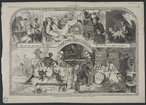 Thanksgiving Day, 1860 - Samhällets två stora klasser, 1860. av Winslow Homer