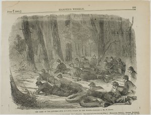 Potomacs armé - vår yttersta vaktpostering i skogen av Winslow Homer