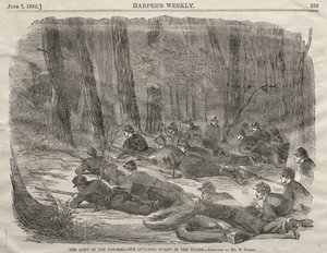 Potomacarmén - Vår framskjutna vaktpost i skogen av Winslow Homer