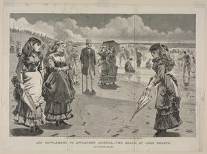 Stranden vid Long Branch av Winslow Homer