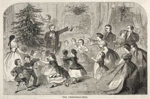 Julgranen, 1858. av Winslow Homer