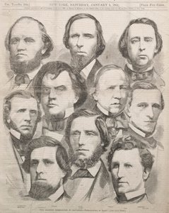 Georgias delegation i kongressen, 1861. av Winslow Homer
