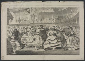 Den stora ryska balen på musikakademin den 5 november 1863 av Winslow Homer
