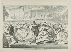 Den stora ryska balen på musikakademin den 5 november 1863 av Winslow Homer