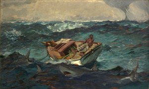 Golfströmmen, 1899 av Winslow Homer