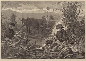 The Last Days of Harvest, publicerad 1873. av Winslow Homer