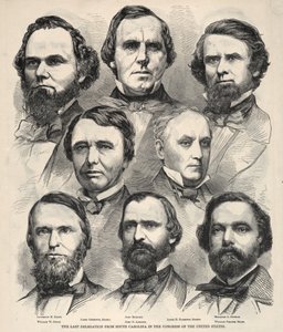 Den sista delegationen från South Carolina i USA:s kongress. av Winslow Homer