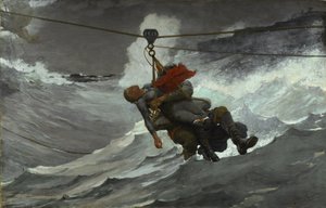 Livlinan  av Winslow Homer