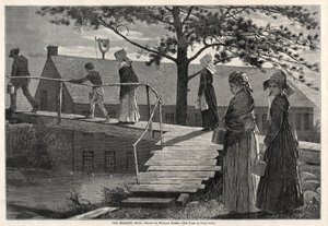 Morgonklockan, 1873. av Winslow Homer