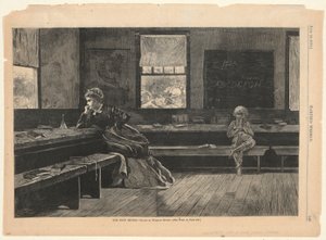 The Noon-Recess, från Harper av Winslow Homer
