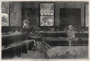 Middagsuppehållet, 1873. av Winslow Homer