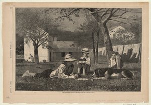 The Nooning, från Harper av Winslow Homer