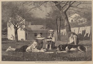 The Nooning, publicerad 1873. av Winslow Homer