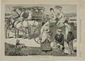 Utflykt med picknick av Winslow Homer