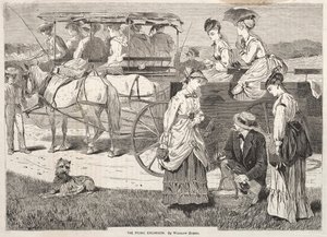 Picknickutflykten, 1869. av Winslow Homer