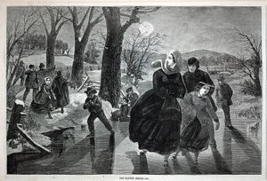 The Skating Season--1862, från Harper
