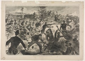 Kriget för unionen, 1862 - En bajonettattack av Winslow Homer