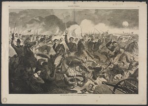 Kriget för unionen, 1862 – En kavalleriattack av Winslow Homer