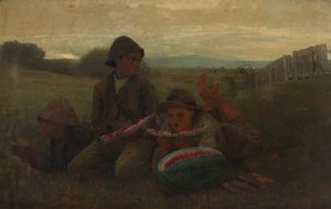 Vattenmelonpojkarna av Winslow Homer