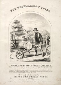 The Wheelbarrow Polka – Omslag till notbladet av Winslow Homer