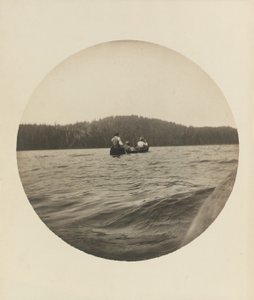 Tre kanotister, Lake St. John, provinsen Quebec, ca 1895, ca 1904 (silvertryck av gelatin) av Winslow Homer
