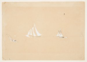 Två Schooners av Winslow Homer
