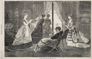 Att vänta på samtal på nyårsdagen av Winslow Homer