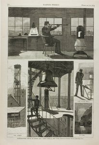 Watch-Tower, hörnet av Spring och Varick Streets, New York av Winslow Homer