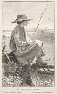 Att titta på kråkorna av Winslow Homer