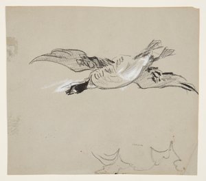 Vildgås under flygning av Winslow Homer