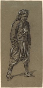 Zouave av Winslow Homer