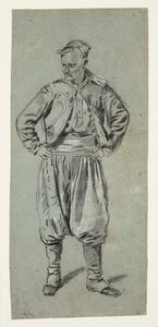 Zouave av Winslow Homer