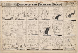 Dream of the Rarebit Fiend: Bucking Automobile av Winsor McCay