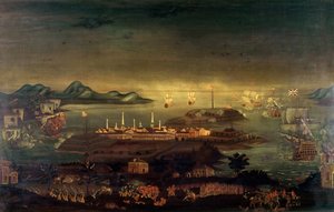 Slaget vid Bunker Hill, 17 juni 1775 (olja)