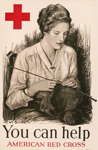 Du kan hjälpa till - American Red Cross, 1918. av Wladyslaw Theodor Benda
