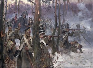 Slaget vid Olszynk Grochowsk, Warszawa, 25 februari 1831, 1912