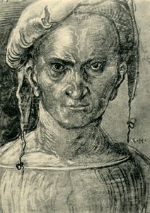 Porträtt av en man, 1522, 1943. av Wolf Huber