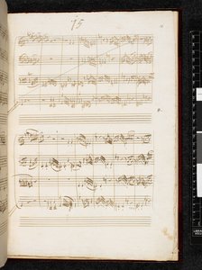 Adagio och fuga i c-moll, K. 546, Add. 28996, f.10r av Wolfgang Amadeus Mozart