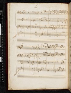 Adagio och fuga i c-moll, K. 546, Add. 28996, f.10v av Wolfgang Amadeus Mozart