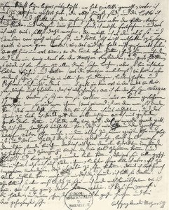 Autografbrev från Mozart